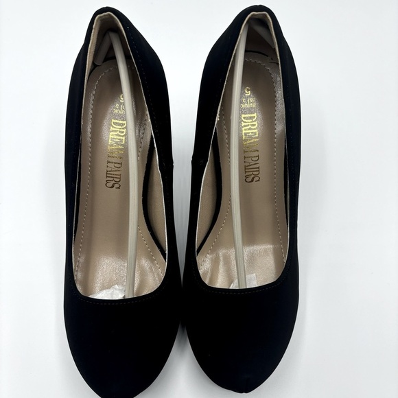 DREAM PAIRS Tiffany Women's Low Stiletto Heel Dress Platform Pumps Size 5.5 - Picture 5 of 14